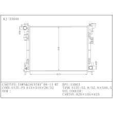 Chegada nova 08-13 Chrysler Auto Radiator para Town &amp; Country Mt